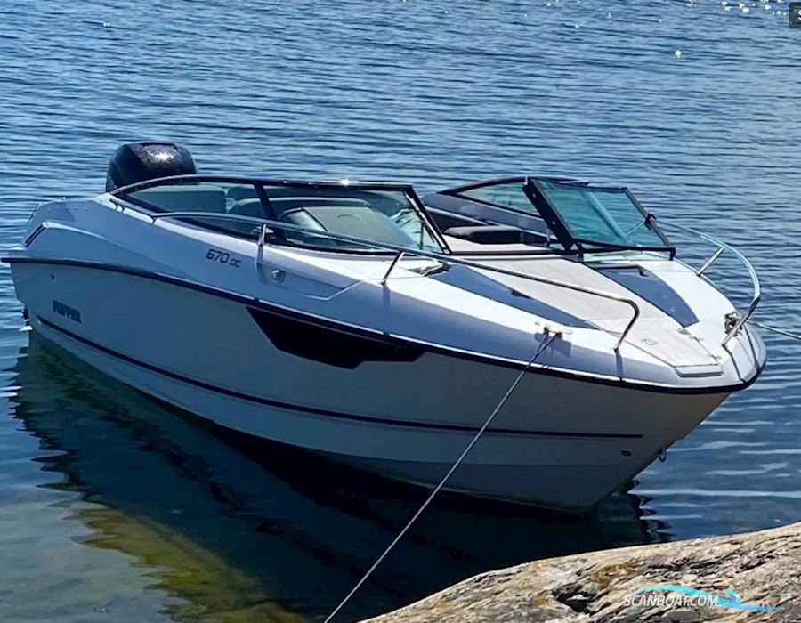 Flipper 670 DC Motorboat 2017, with Mercury 4 Stroke engine, Sweden