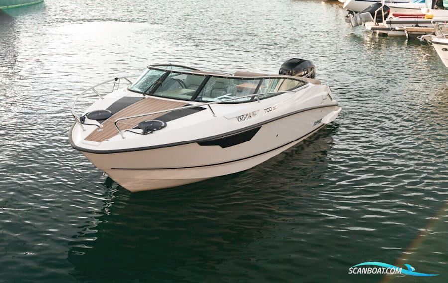 Flipper 700 DC Motorboat 2019, with Mercury 4 Stroke engine, Sweden