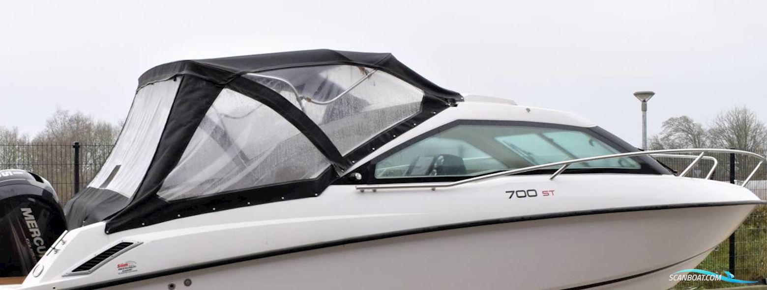 Flipper 700ST m/Yamaha F225 V6 og udstyr