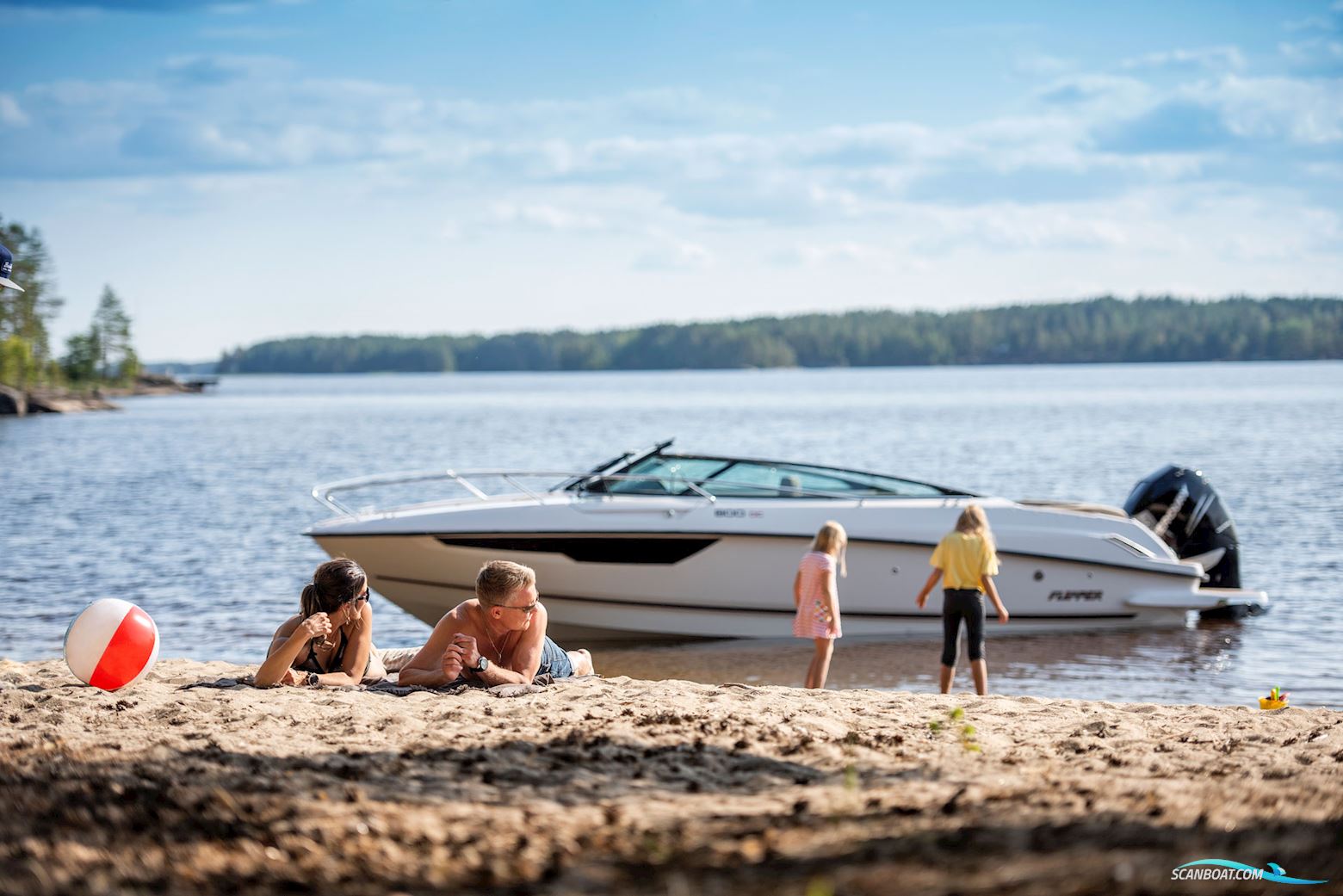 Flipper 800 DC Motorboat 2022, with Mercury Verado engine, Denmark
