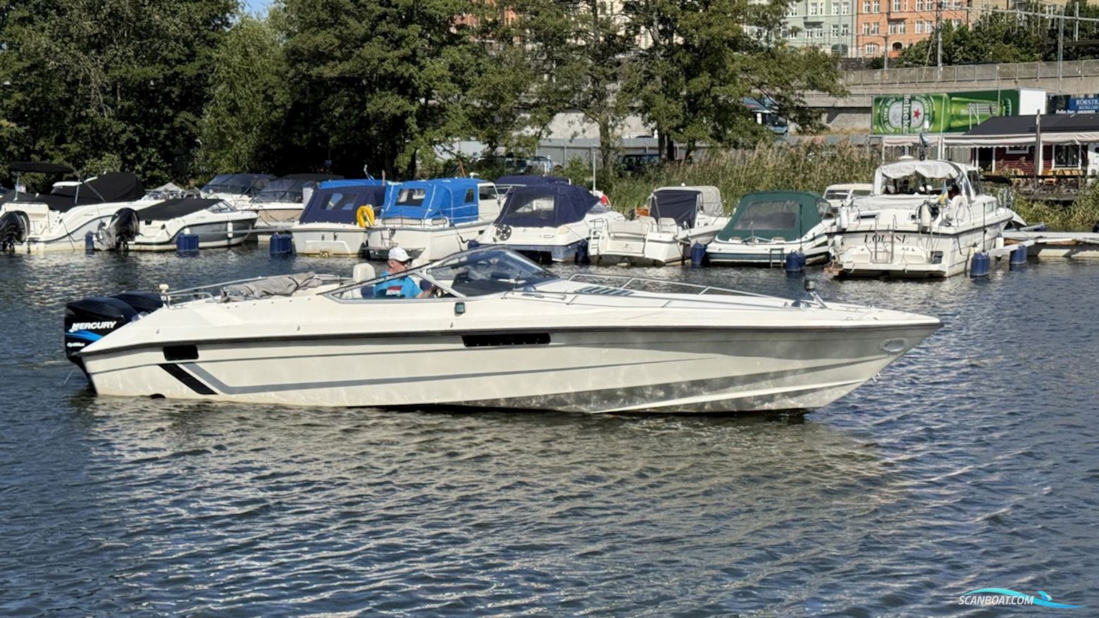 Flipper Flying Motorboat 1987, with 2 x Mercury engine, Sweden