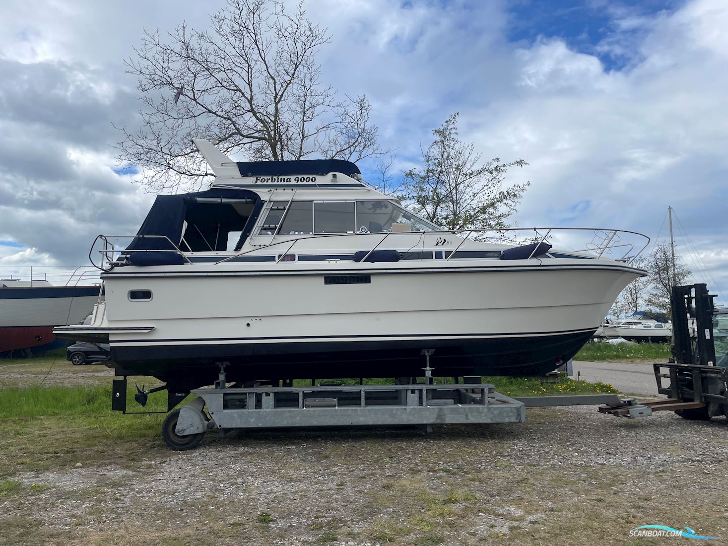 Forbina 9000 Motorboat 1990, with Volvo Penta TAMD 41A engine, Denmark