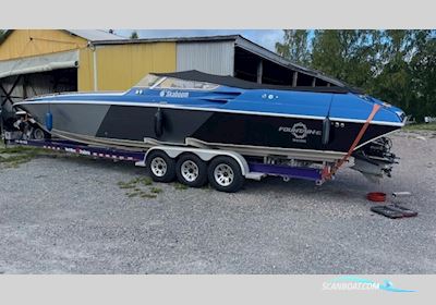 Fountain 42 Lightning Motorboat 1999, with Mercruiser engine, Sweden
