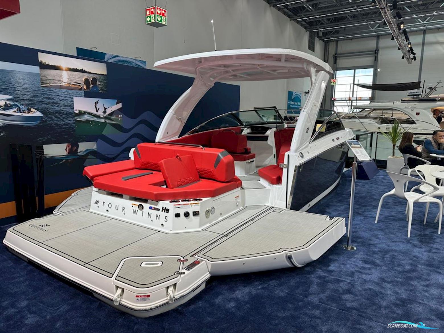 Four Winns H9 Bowrider Motorboat 2026, with Mercruiser engine, The Netherlands