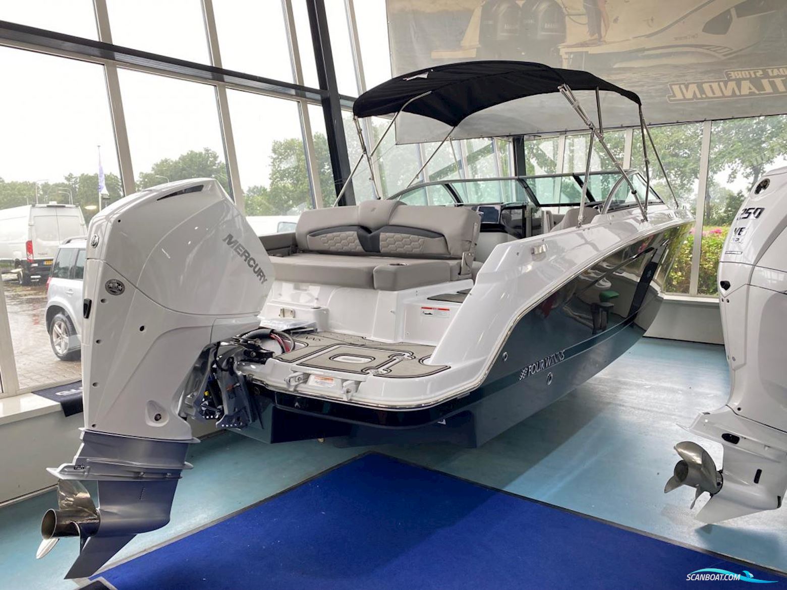 Four Winns HD3 OB Bowrider Motorboat 2023, with Mercury 200 Fourstroke  engine, The Netherlands