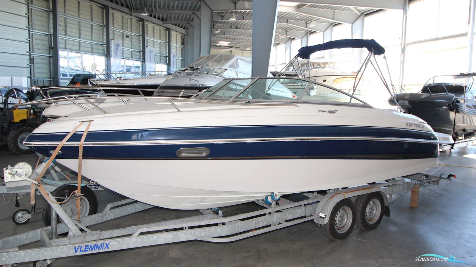 Four Winns Sundowner 225 Motorboat 2002, with Volvo Penta engine, Denmark