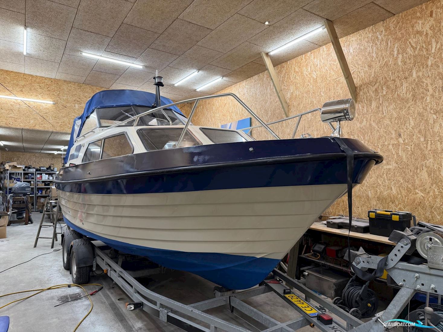 Fram 690 Motorboat 1981, with Yanmar engine, Denmark