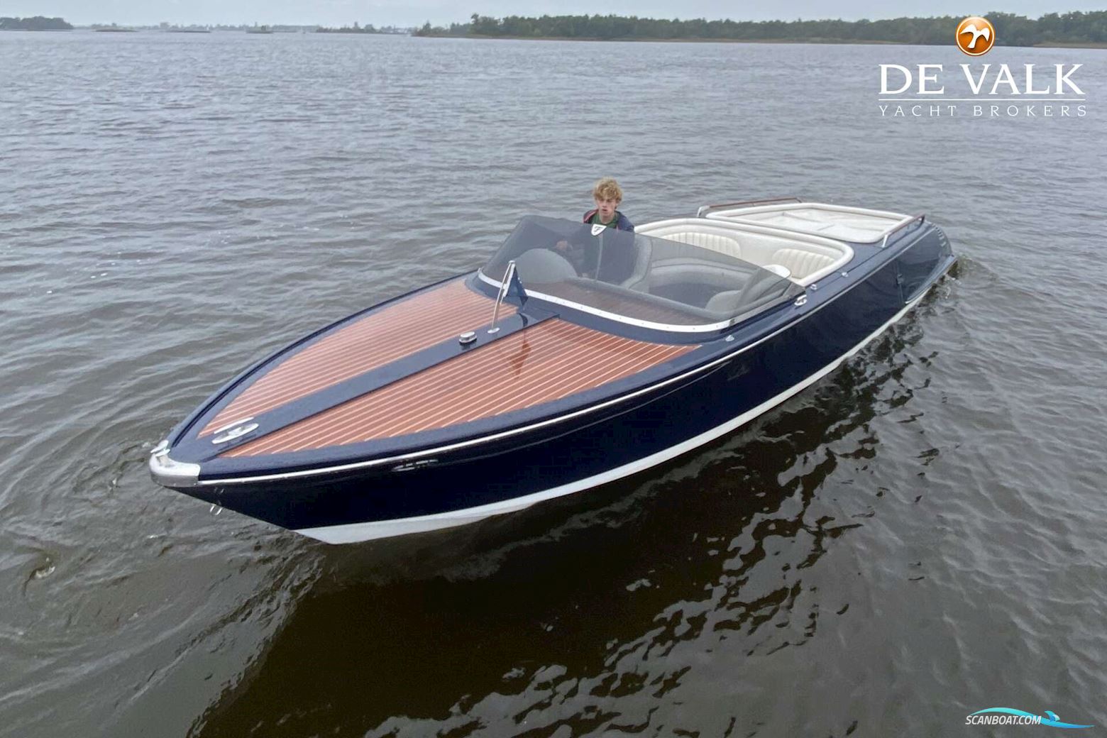 Frauscher 757 St. Tropez Motorboat 2008, with Volvo Penta engine, The Netherlands