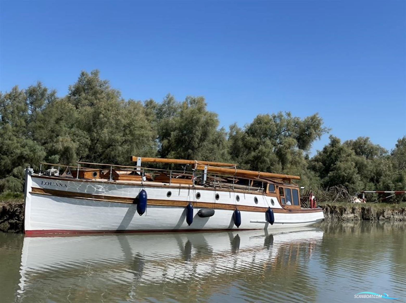 Fred Shepherd 53ft Gentlemens Motor Sailor Motorboat 1921, with Beta 90 engine, France
