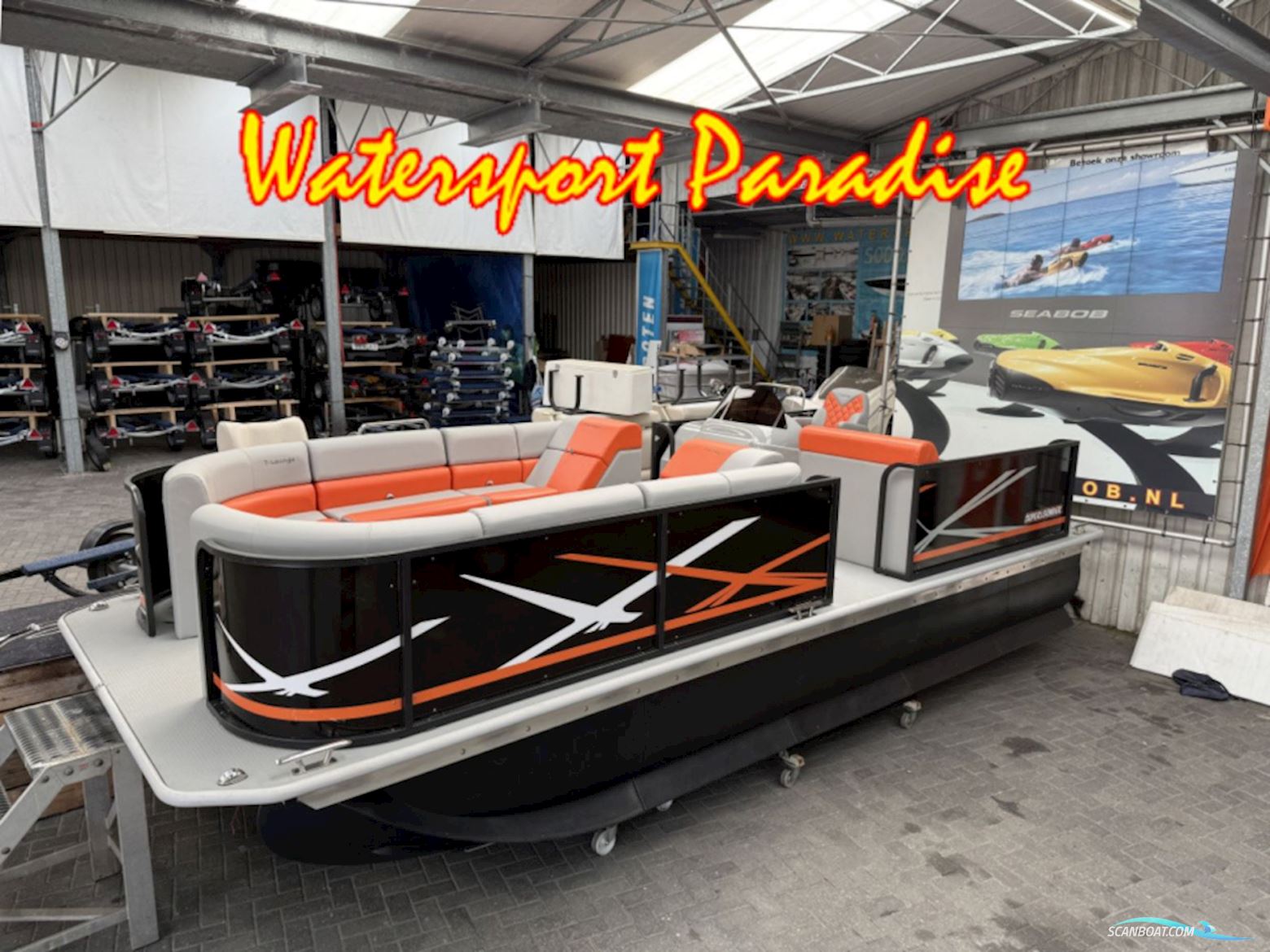 Funcruiser Pontoon 650 - NIEUW Motorboat 2024, The Netherlands