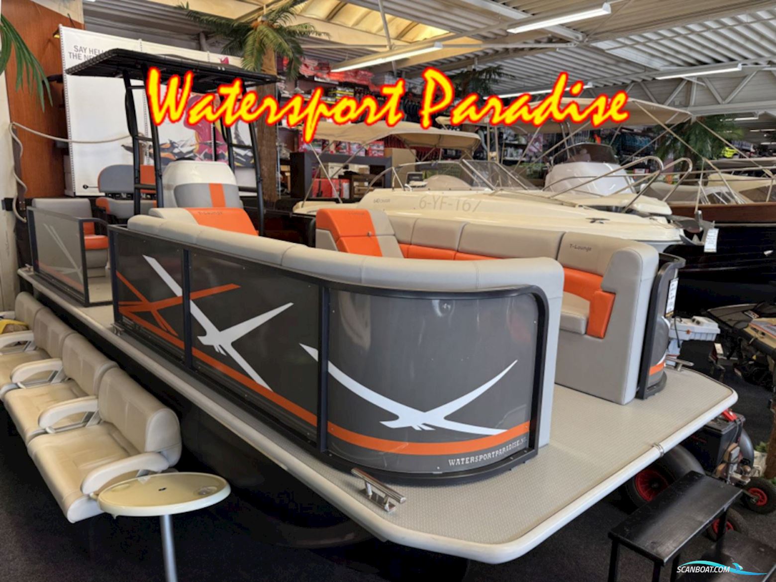 Funcruiser Pontoon 650 - NIEUW Motorboat 2024, The Netherlands