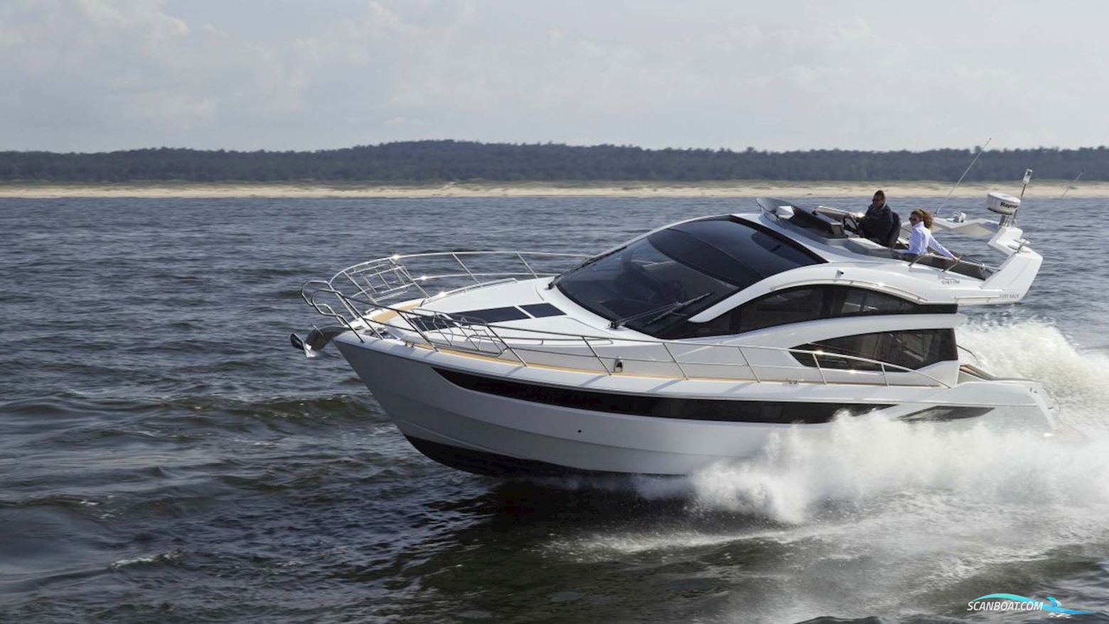 Galeon 430 SKY - 2XD4-300/Udstyr - 2023 Motorboat 2023, with 2 x Volvo Penta D4-300 Joystik engine, Denmark
