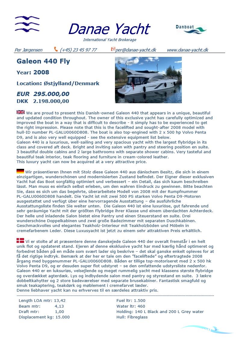 Galeon 440 Fly