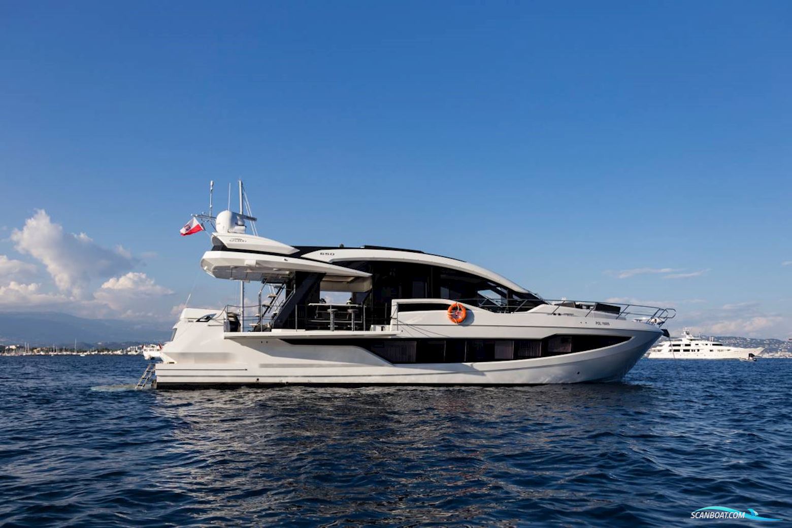 Galeon 650 Skydeck Motorboat 2025, with 2 x Volvo Penta D13-900 engine, Denmark
