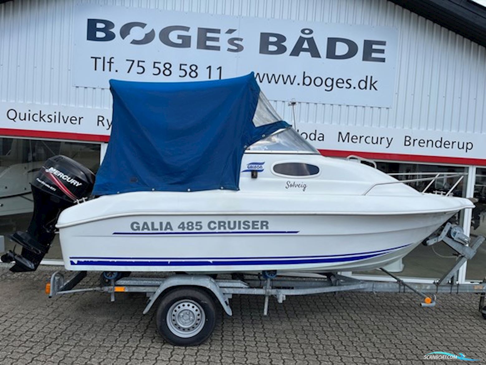 Galia 485 Cruiser med 60 hk Mercury-EFI 4 takt