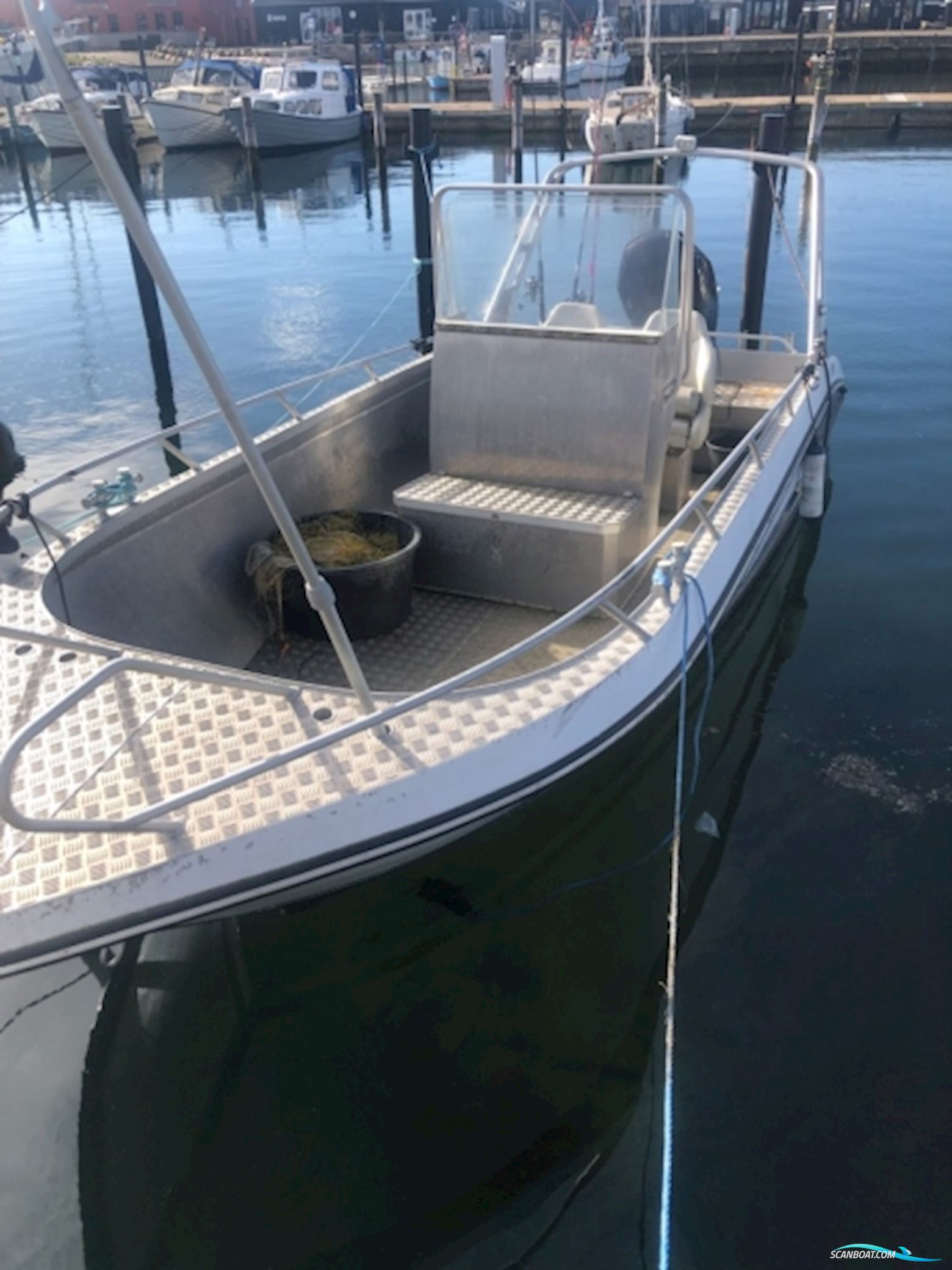 Gemi 600 CC Styrepultsbåd Alu