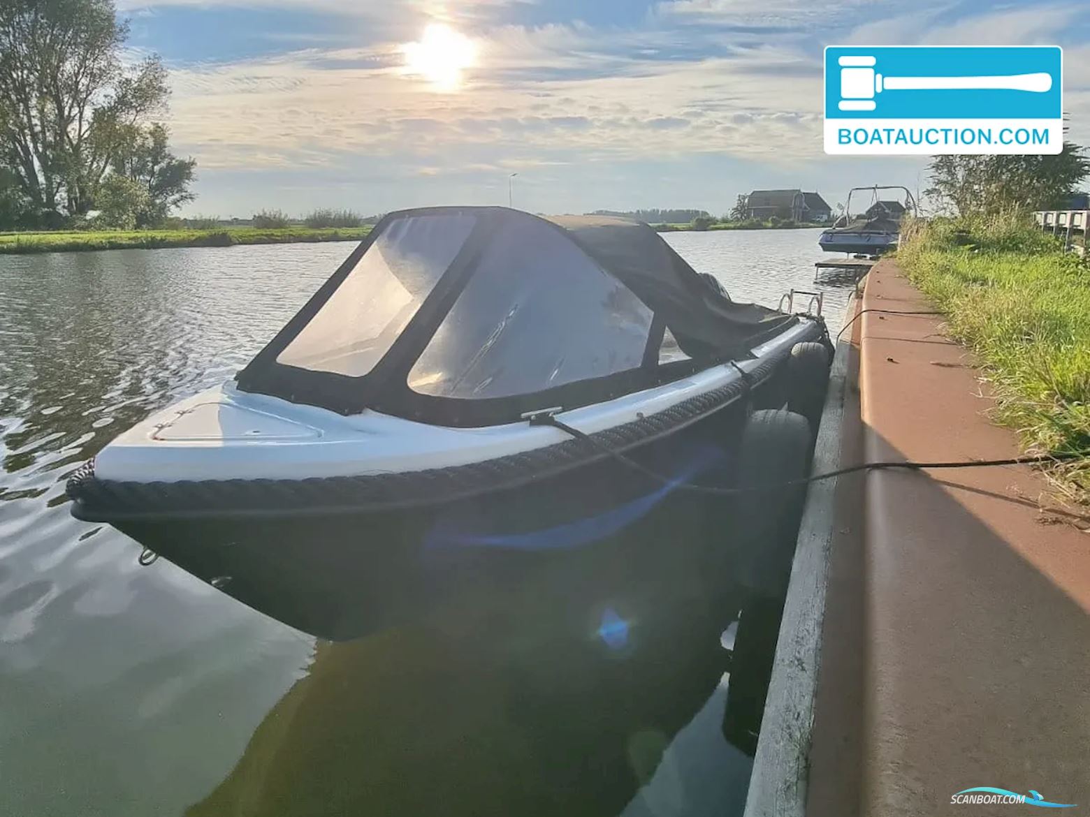 Genuss Wile 470 Motorboat 2020, with Hidea engine, The Netherlands