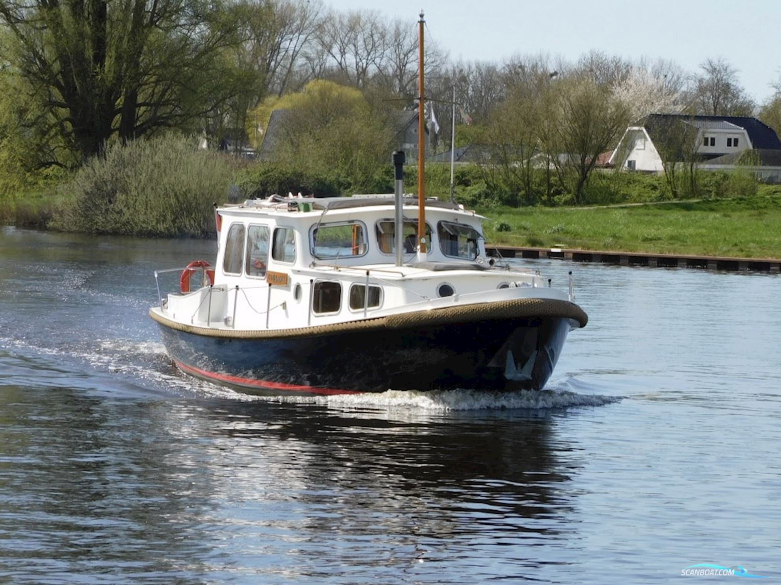 Gillissen Vlet 9.70 OK Motorboat 1972, with Peugeot Diesel engine, The Netherlands