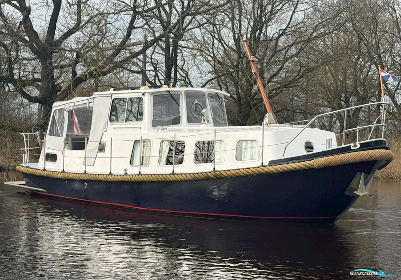 Gillissenvlet  1050 OKAK Motorboat 1975, with Ford  engine, The Netherlands