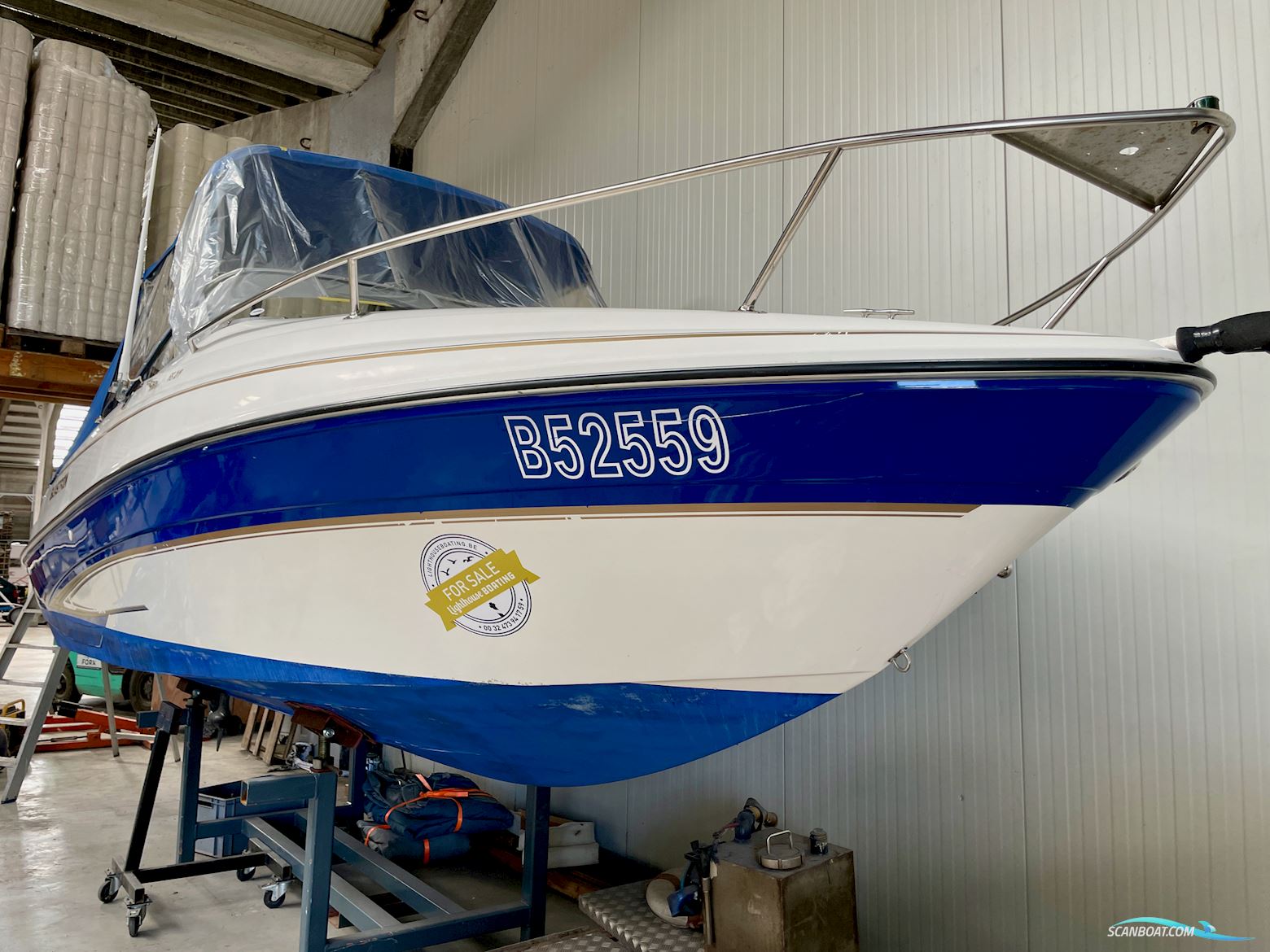 Glastron GS 219 Motorboat 2004, with Mercruiser engine, Belgium