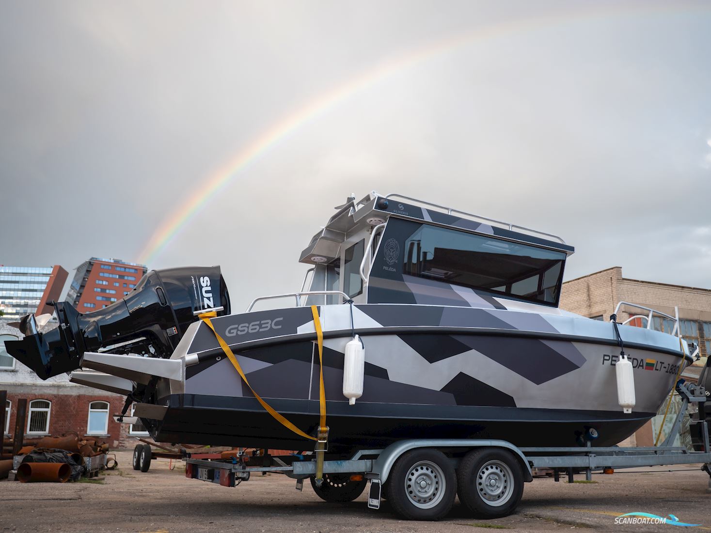 Gliseris G7C Aluminiumsbåd