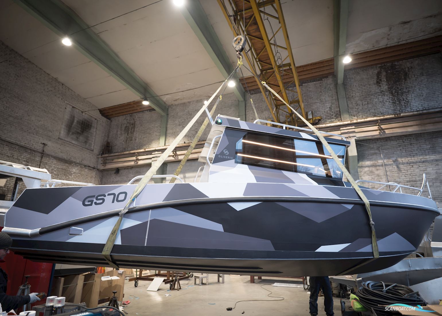 Gliseris G8C Aluminiumsbåd