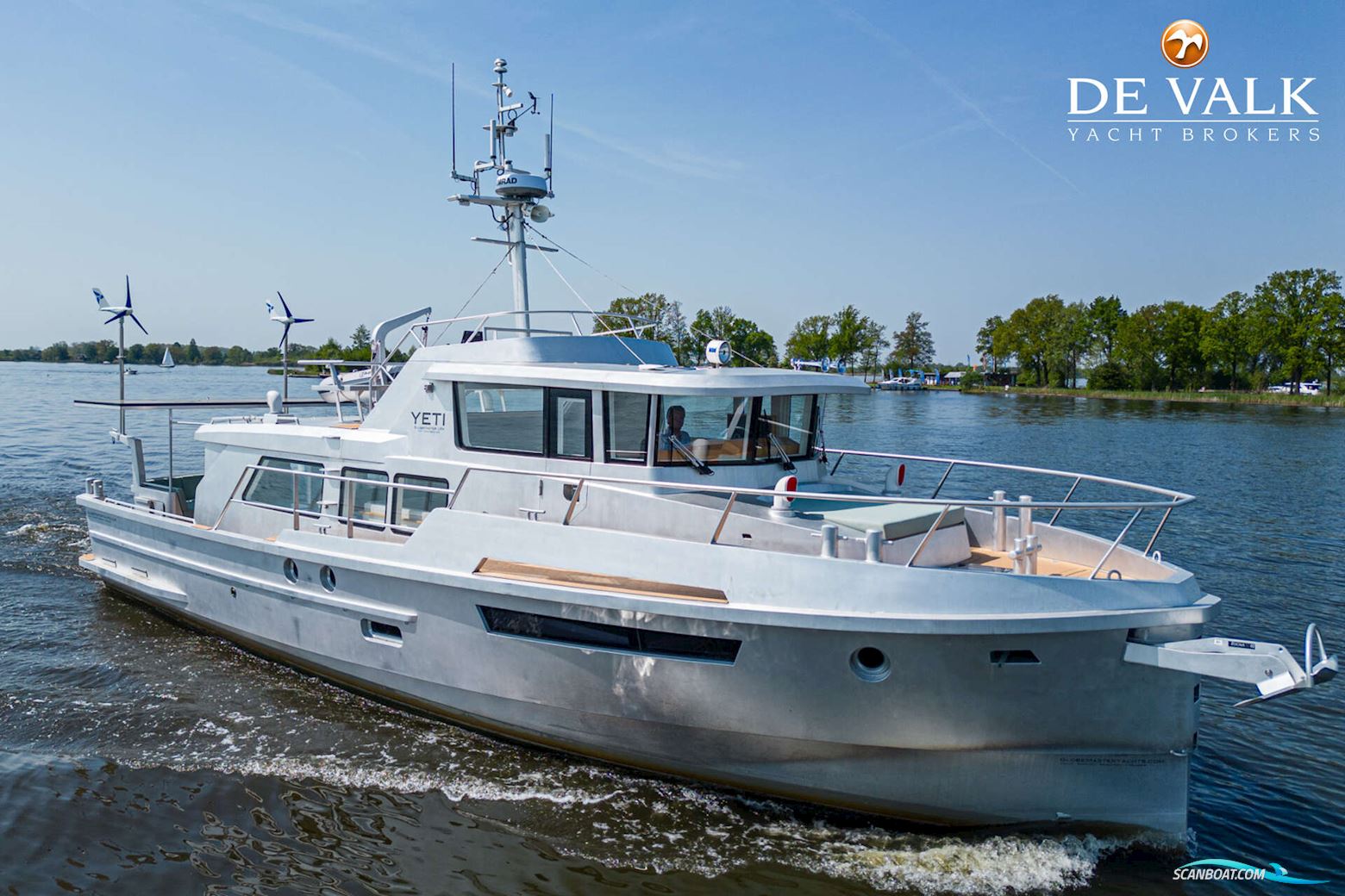 Globemaster 50 Long Range Explorer Motorboat 2023, with Volvo Penta engine, The Netherlands