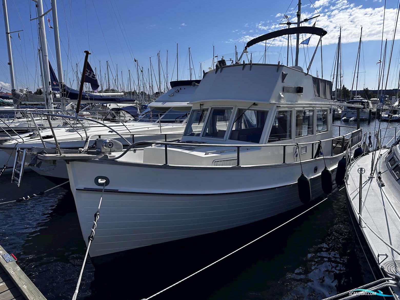 Grand Banks 32 Motorboat 1979, with Perkins Sabre M135 engine, Denmark