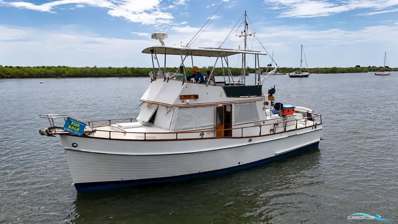 Grand Banks 42 Classic Motorboat 1978, with Ford Lehman engine, USA