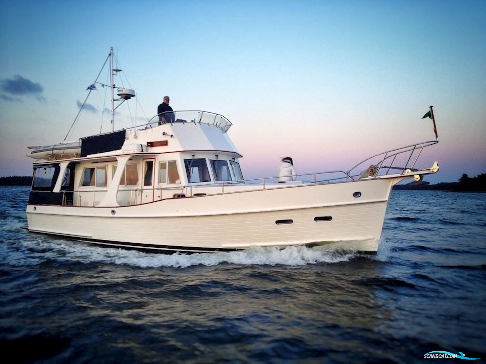 Grand Banks 42 EU Motorboat 1997, with 2 x Caterpillar 3208 TA V8 engine, Finland