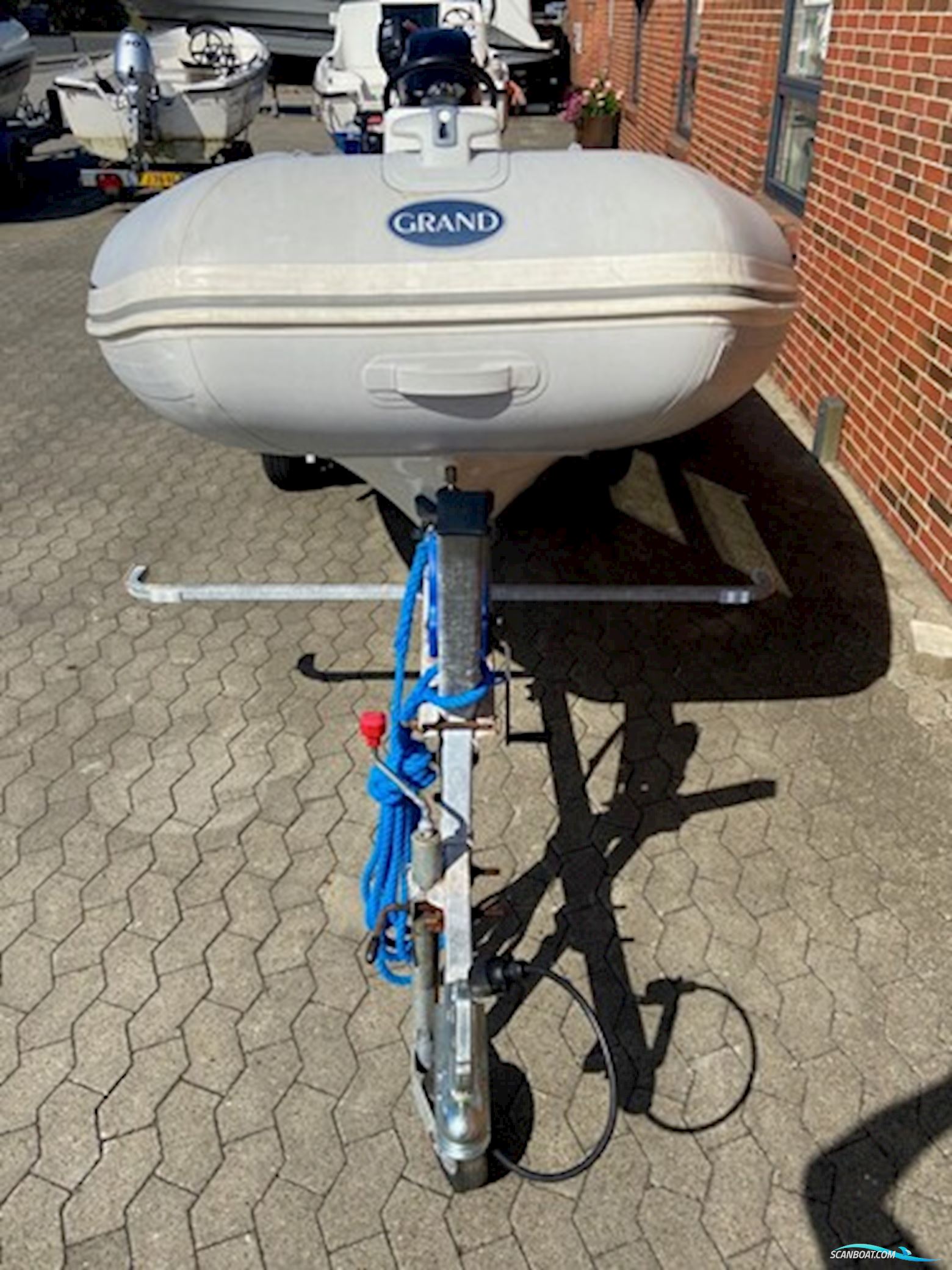 Grand S470 rib m/jockeypult m/Mercury F40 hk EFI og Scandic trailer