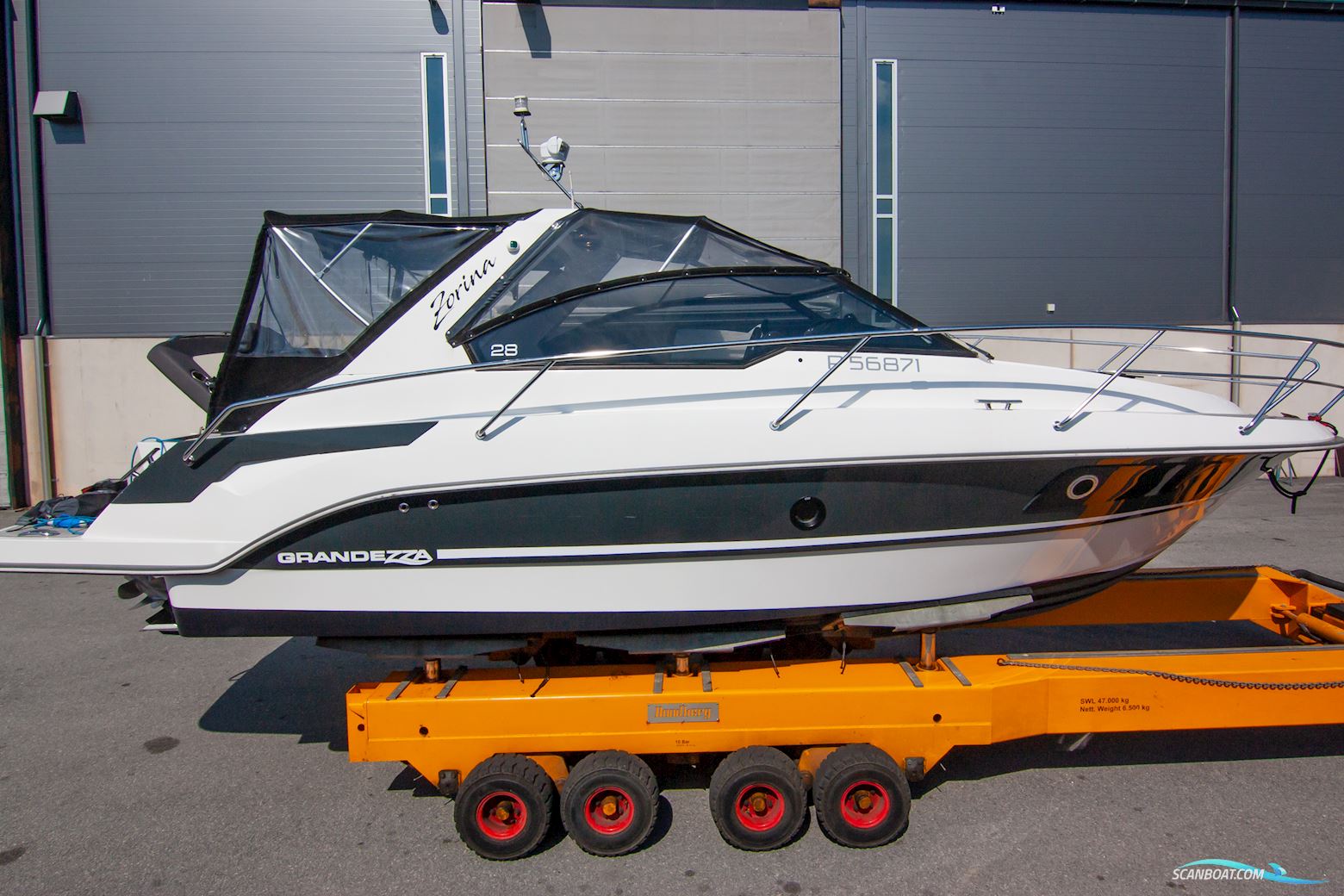 Grandezza 28 DC Motorboat 2018, with Mericruiser engine, Finland