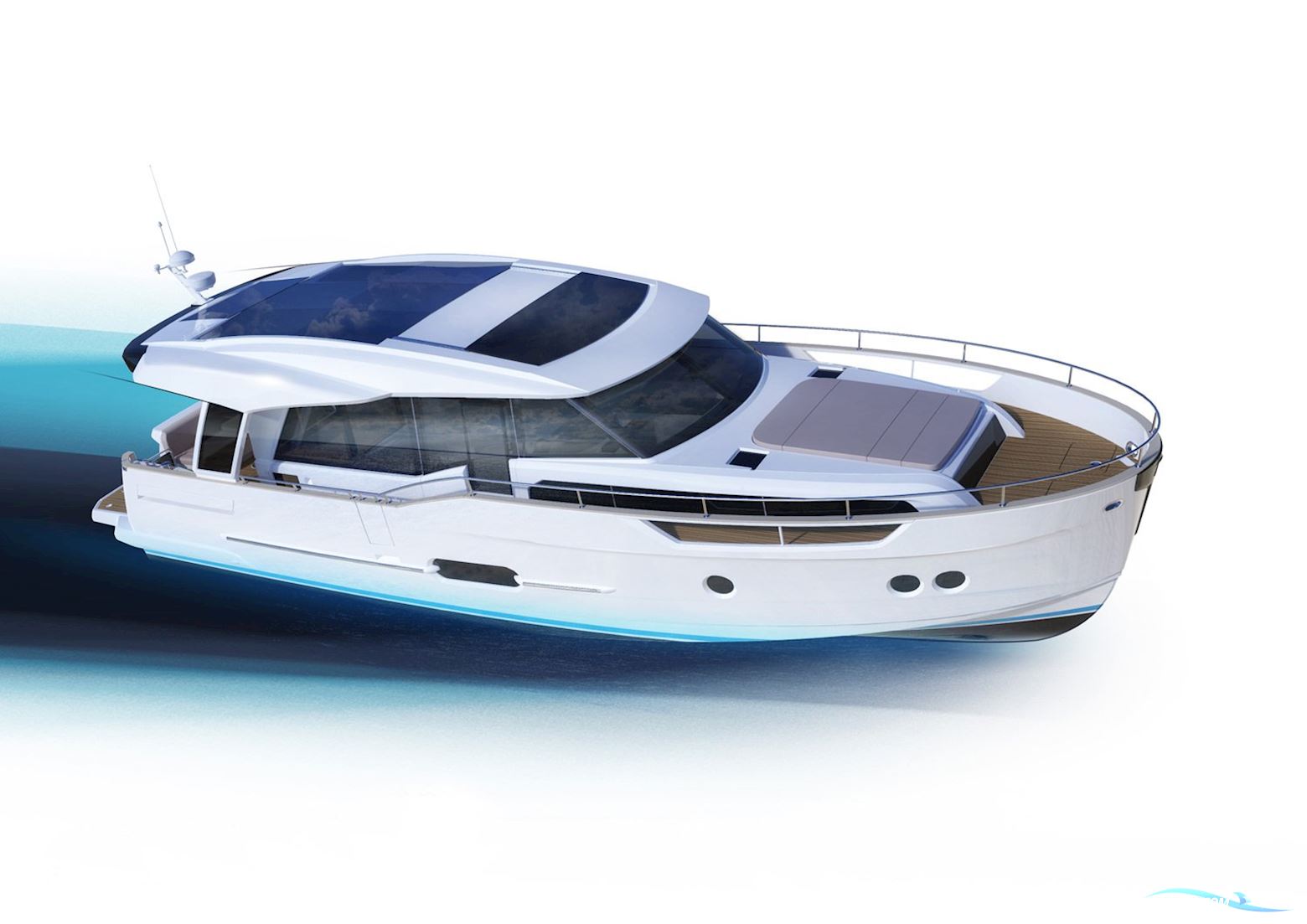 Greenline 48 Coupe Motorboat 2024, with 2 x Yanmar 8LV370 engine, Denmark