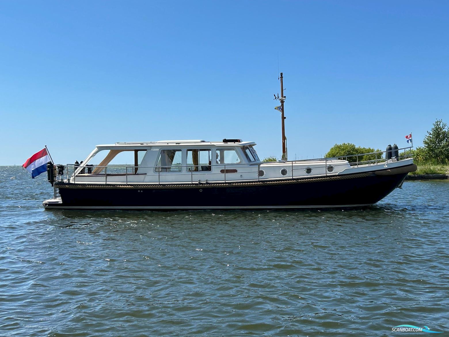 Grouwster Vlet 1350  (Gedupliceerd) Motorboat 2012, with Vetus Deutz engine, The Netherlands