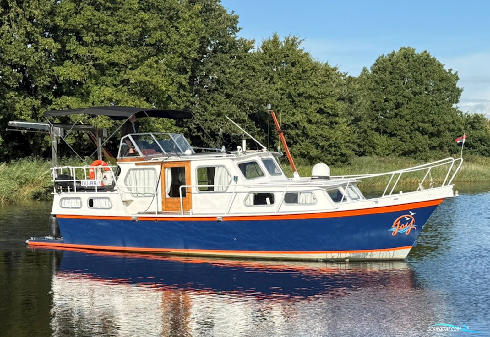 Gruno  1000 GS AK Motorboat 1981, with Vetus engine, The Netherlands