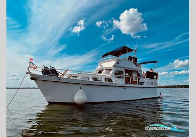 Gruno 1100 Motorboat 1988, with Ford Diesel 6 Zylinder engine, Germany