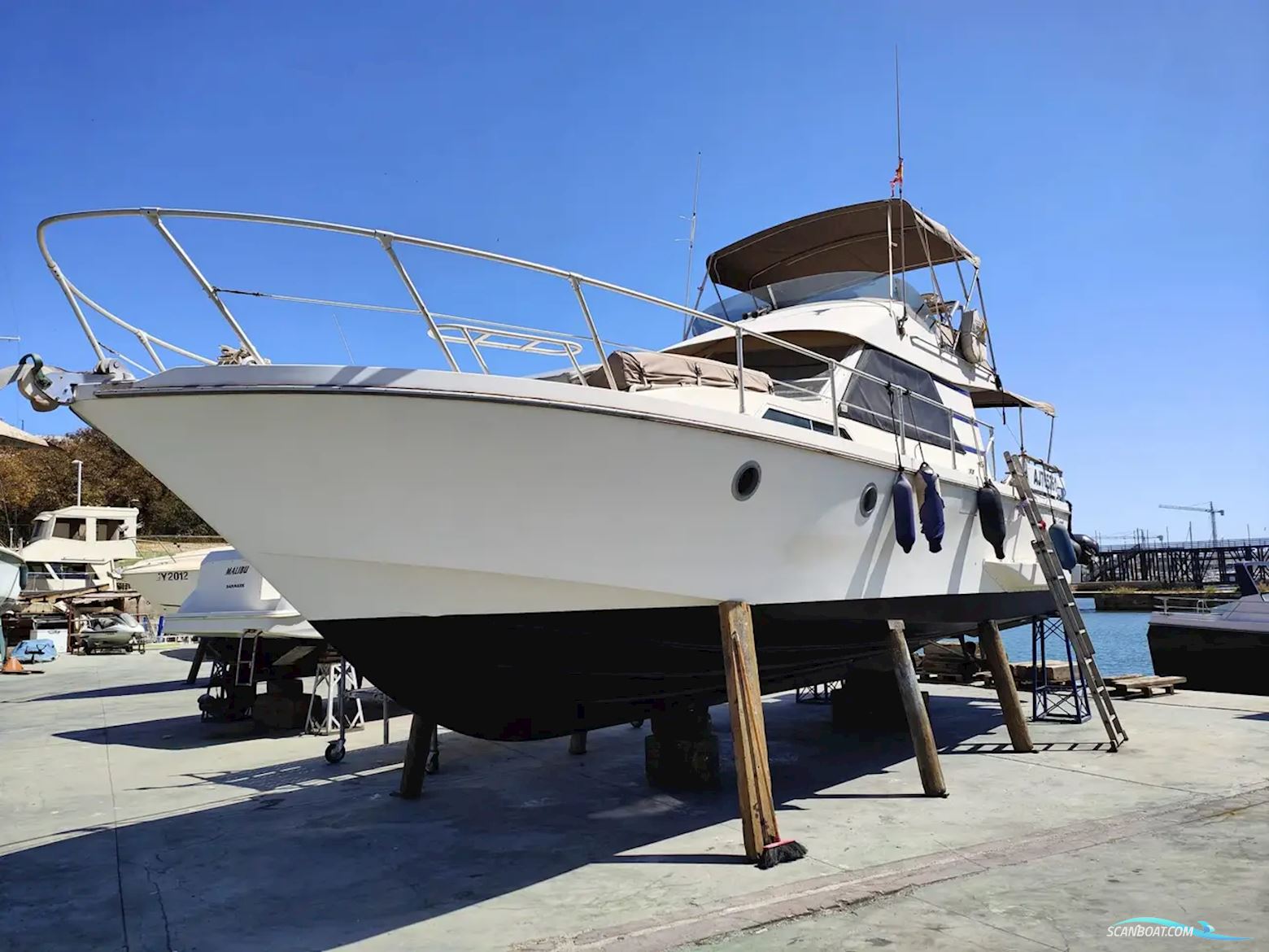 Guy Couach 1100 Motorboat 1980, with Renault engine, Spain