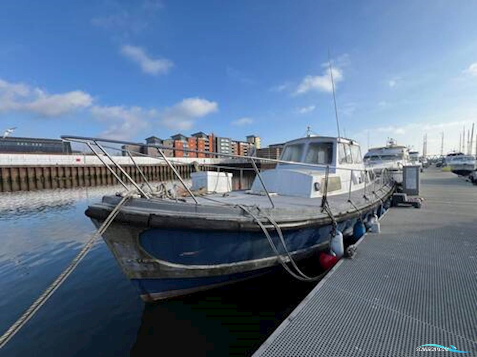 Halmatic Nelson 38 Motorboat 1969, with Cummings v8 engine, United Kingdom
