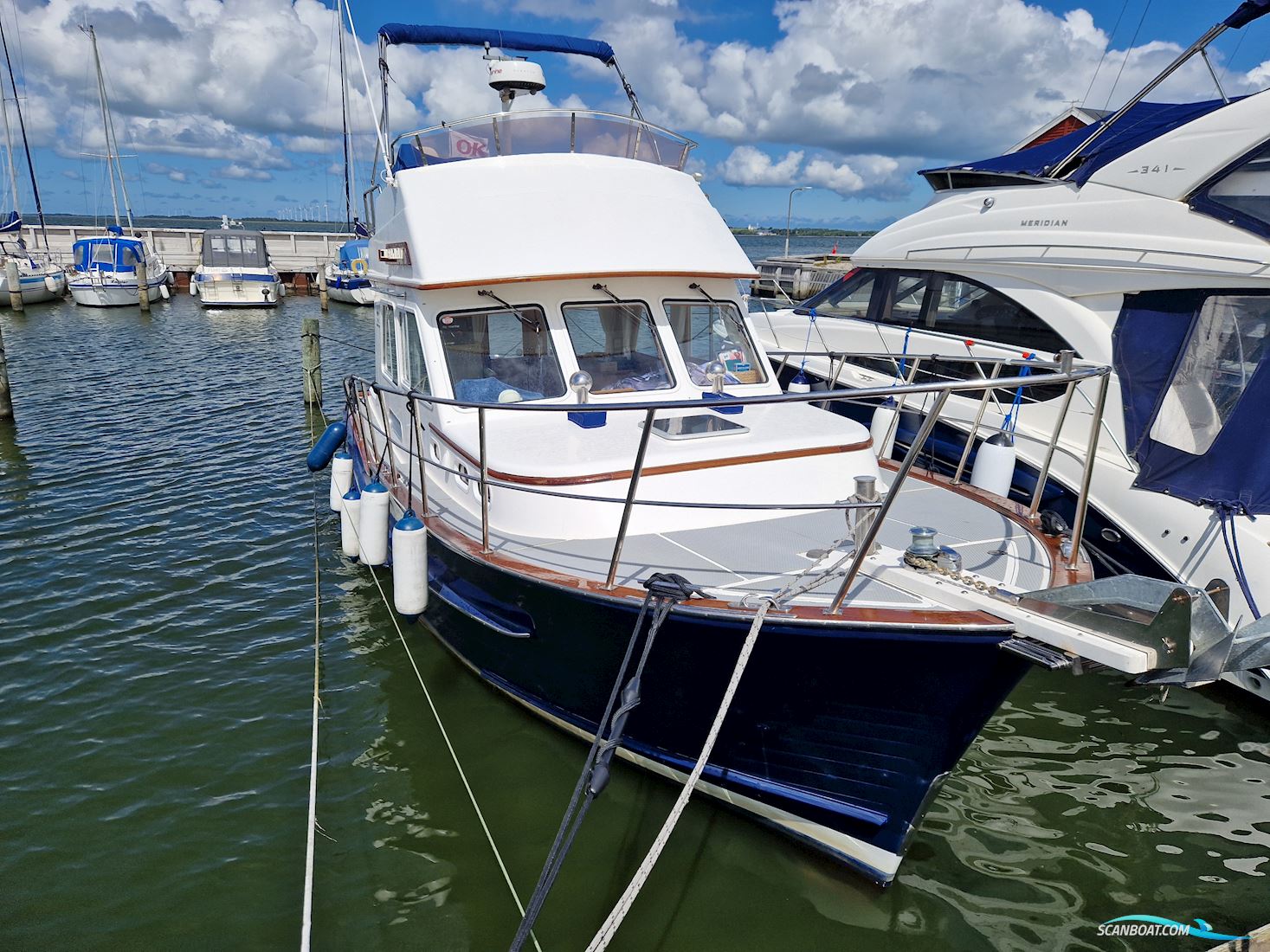 Halvorsen 32 Motorboat 2004, with Yanmar engine, Denmark