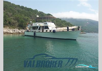 Hampton 50 Trawler Motorboat 1999, with Cummins 6 Cta 8.3 engine, Italy