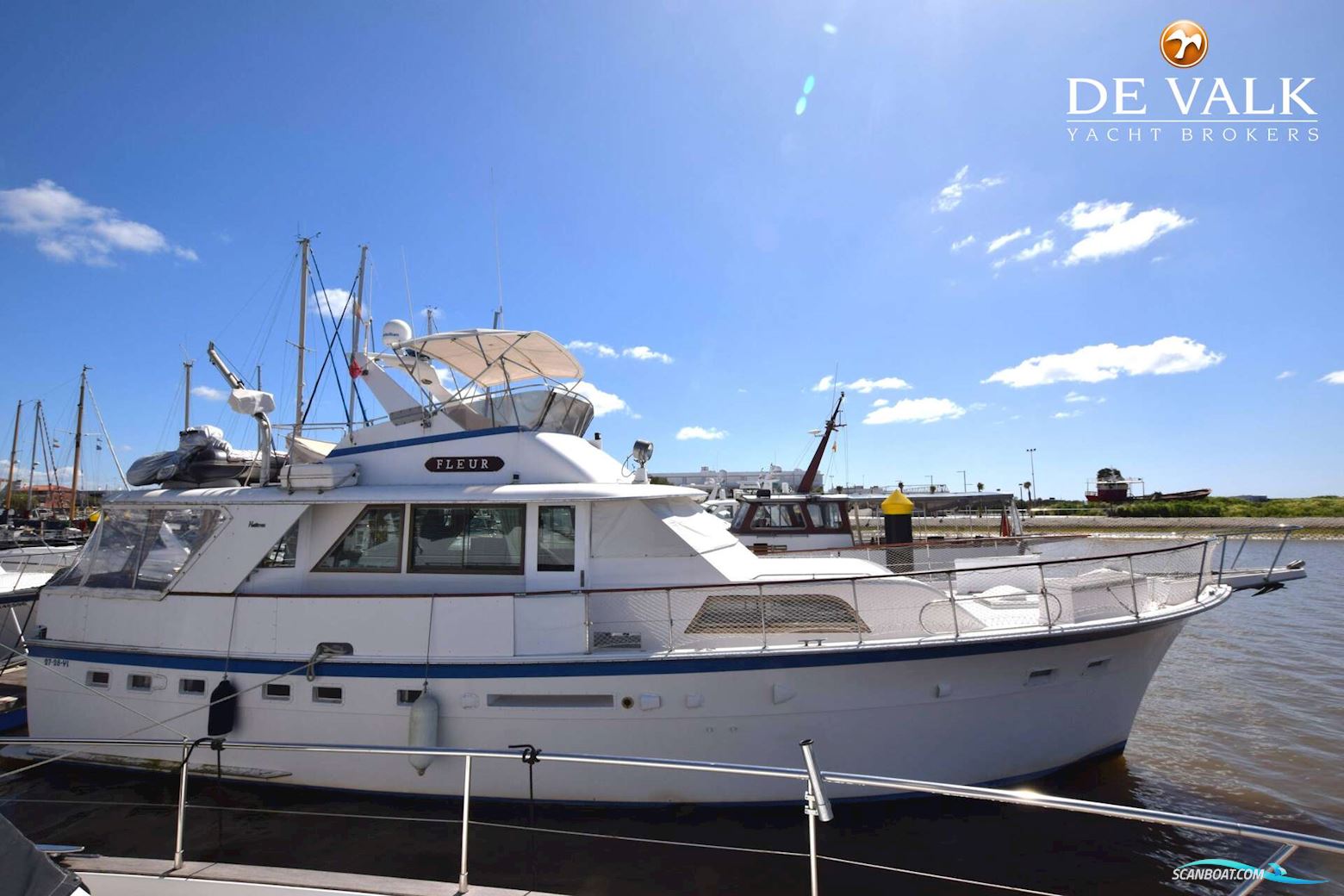Hatteras 53 Motorboat 1980, with Detroit engine, Portugal