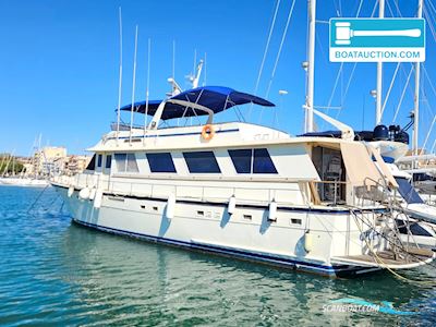 Hatteras 72 Motorboat 1985, with Detroit Diesel engine, Spain