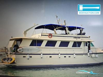 Hatteras 72 Motorboat 1985, with Detroit Diesel engine, Spain
