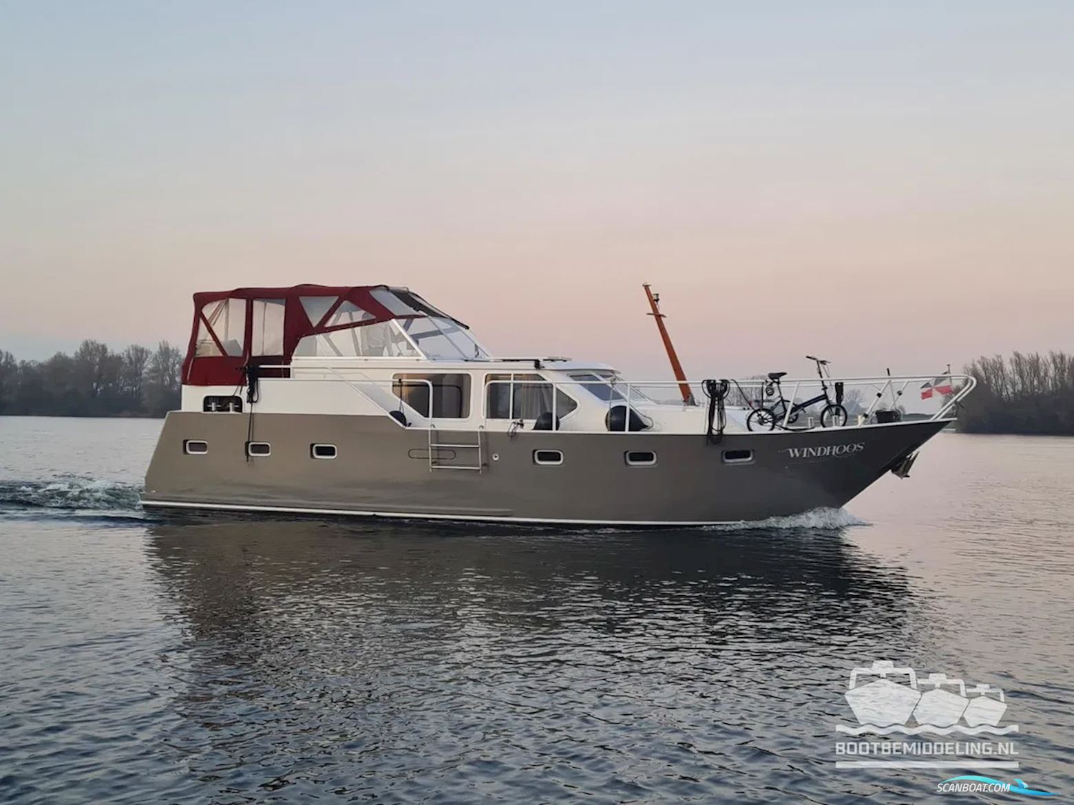 Hemmes 12.00 AK Motorboat 1997, with daf engine, The Netherlands