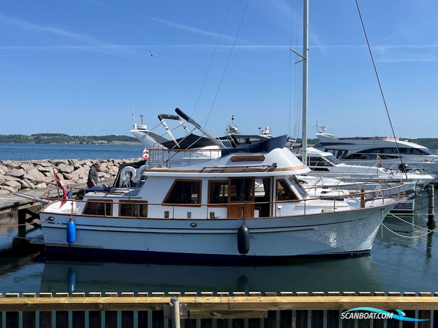 Hershine 37 Trawler Motorboat 1979, with Ford Lehman 2715E engine, Denmark
