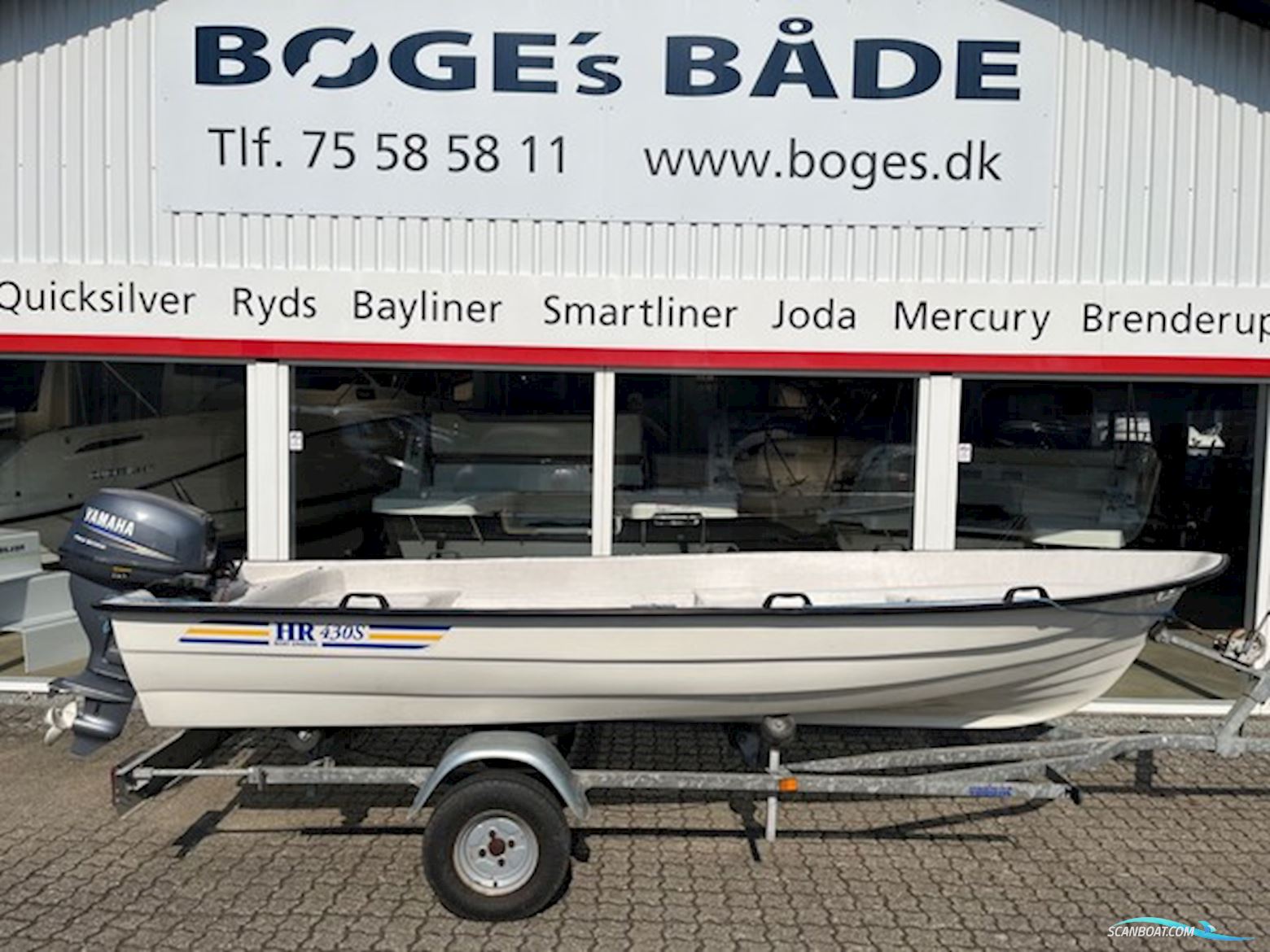 Höga Rodd HR 430 S - Jolle Motorboat 2005, Denmark