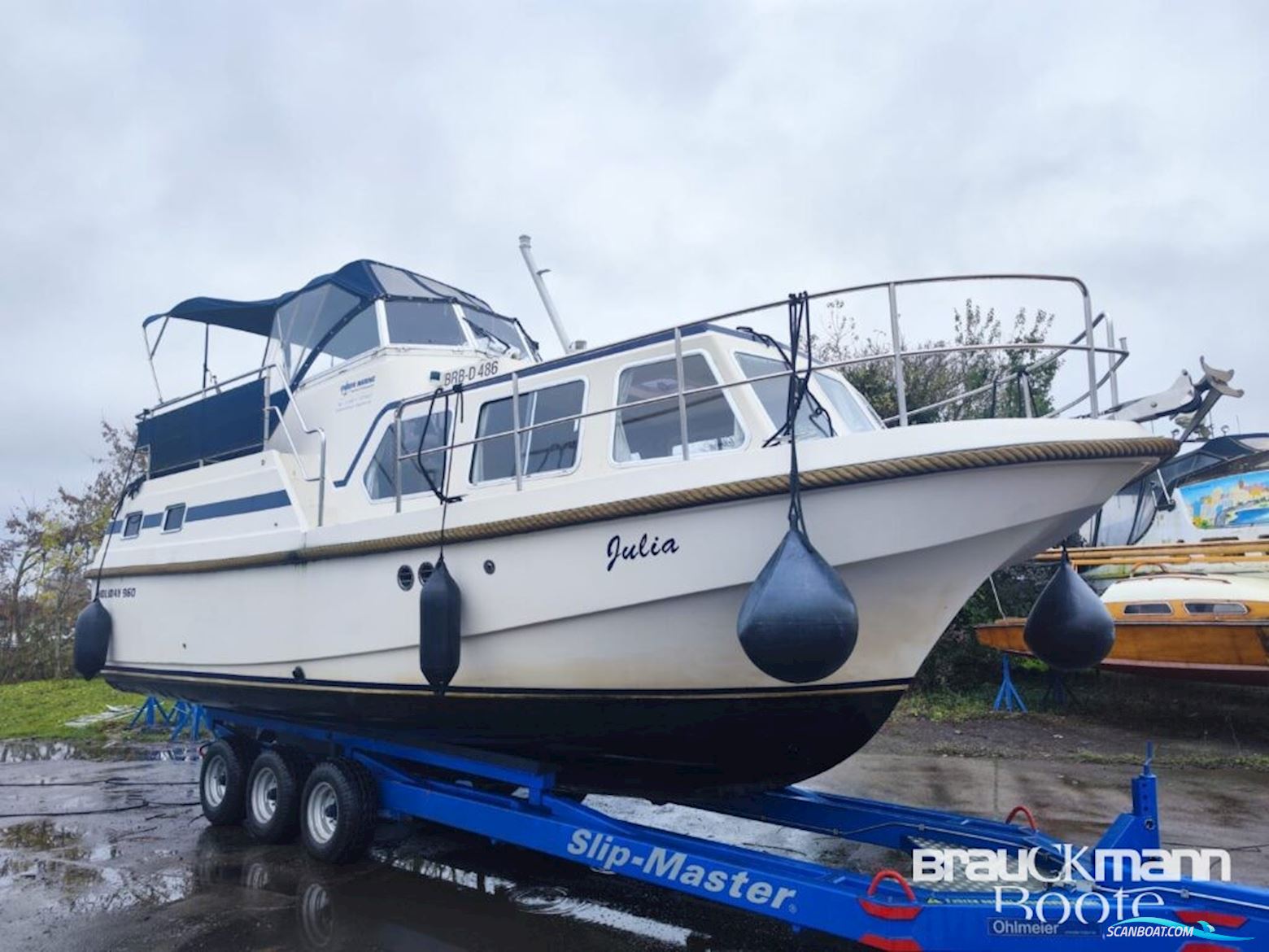 Holiday 960 Motorboat 2006, with Vetus engine, Germany