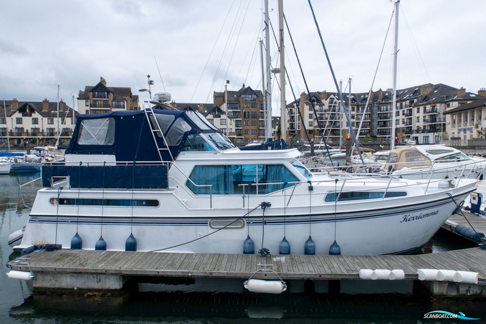 Hollandia 1250 Steel Cruiser (Dublin) Motorboat 2000, with Volvo Penta engine, Ireland