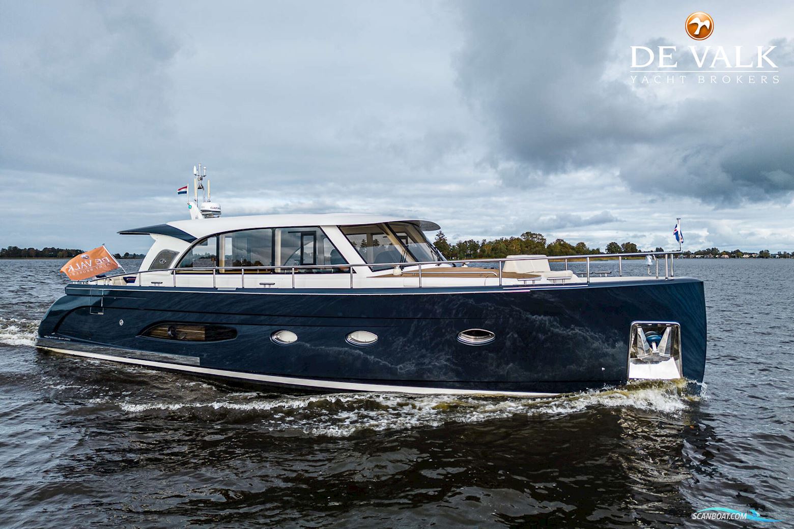 Holterman 53 Commander Motorboat 2018, with Volvo Penta engine, The Netherlands