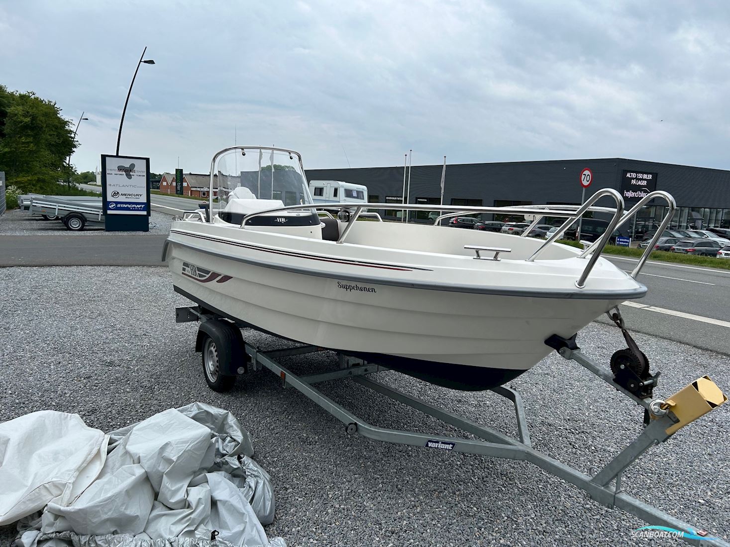 HR 442 SC Med 30 hk og Trailer